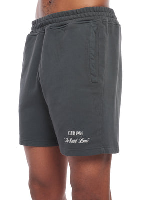 CLUB 1984. Signature Shorts - Washed Grey shorts