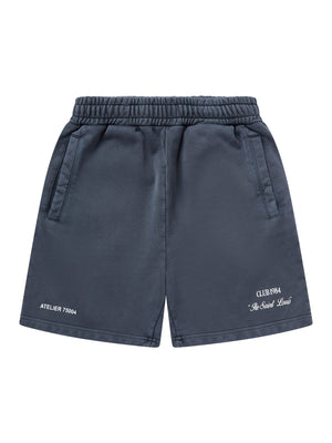 CLUB 1984. Signature Shorts - Washed Grey shorts