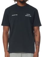 CLUB 1984. Signature T-shirt - Washed Black T-Shirt