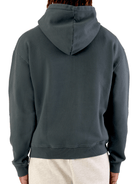 CLUB 1984. Signature Zip Hoodie - Washed Grey Hoodie