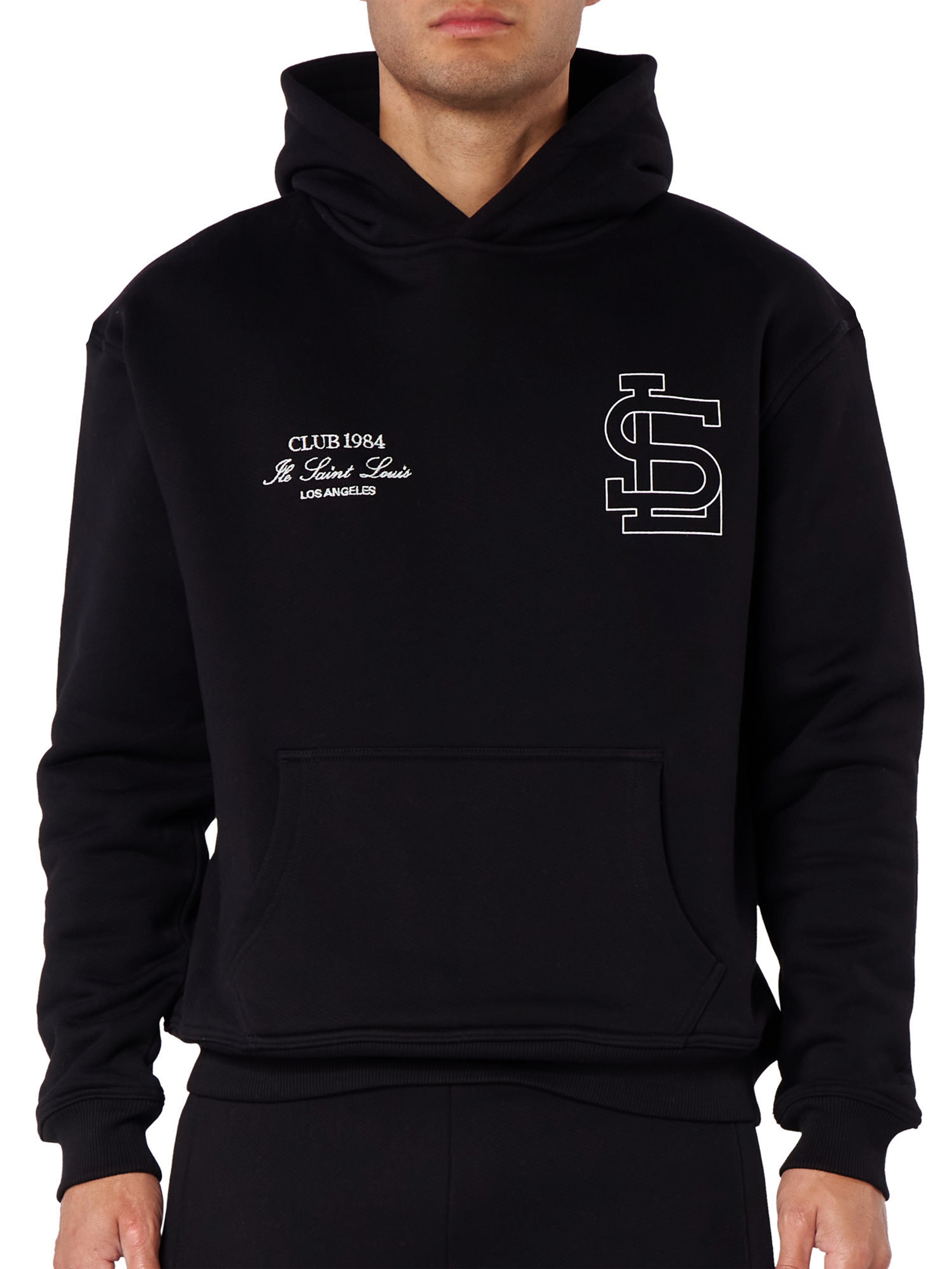 CLUB 1984. SL Athletics Hoodie - Black Hoodie