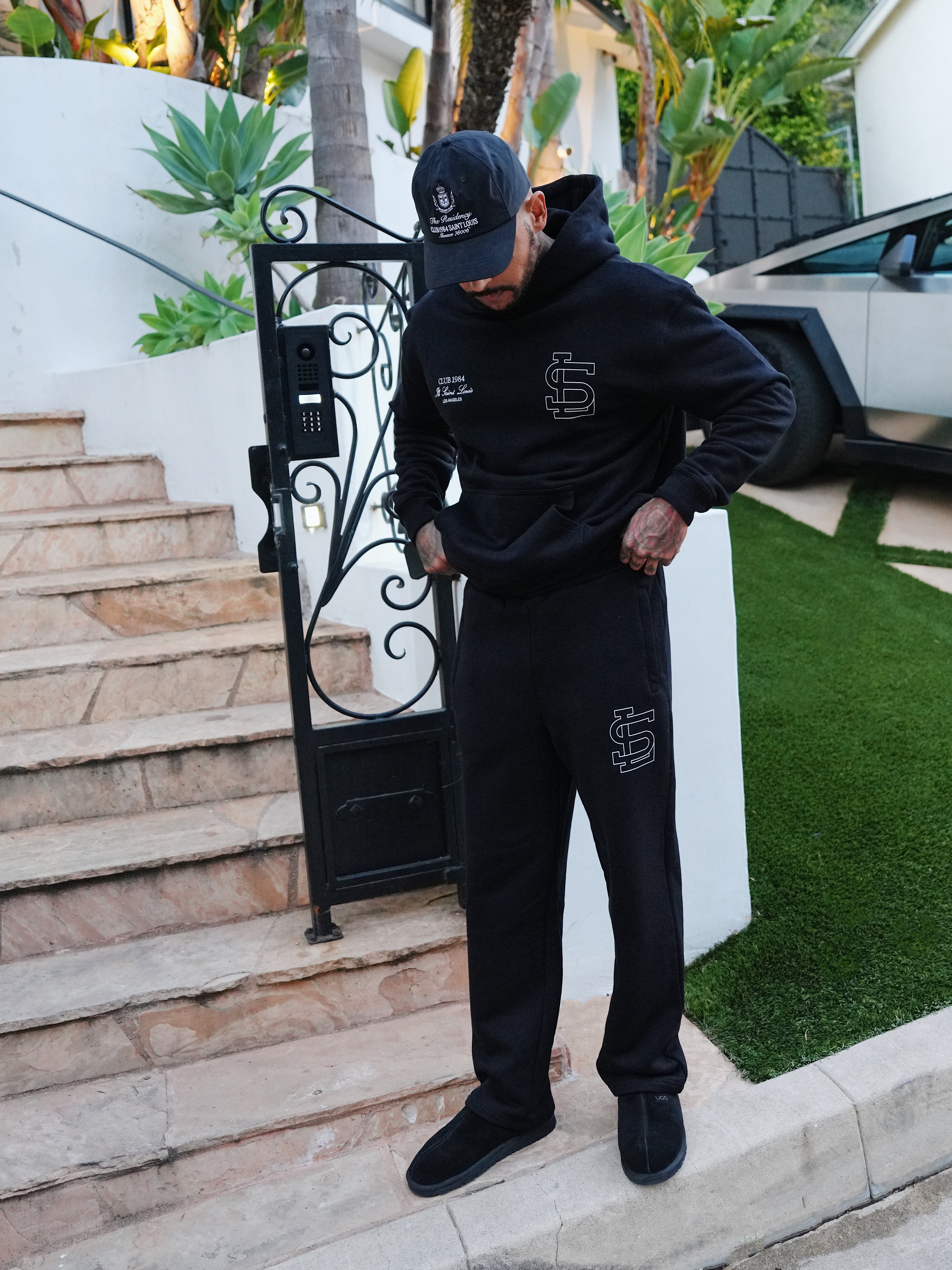 CLUB 1984. SL Athletics Hoodie - Black Hoodie