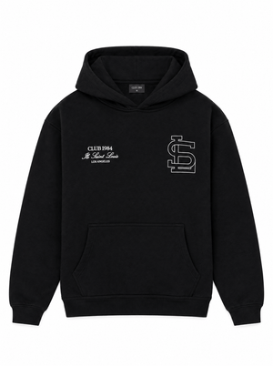 CLUB 1984. SL Athletics Hoodie - Black Hoodie