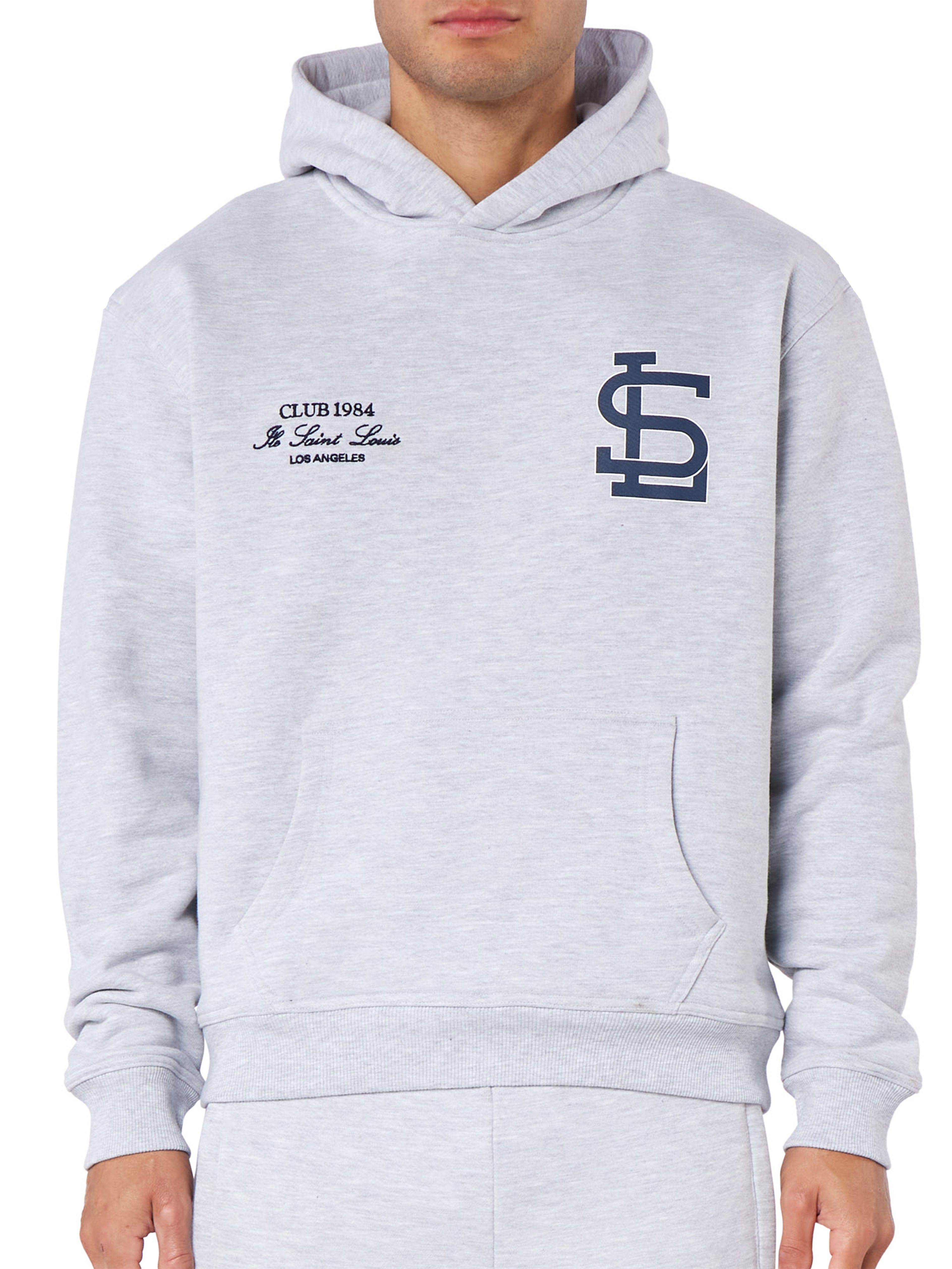 CLUB 1984. SL Athletics Hoodie - Grey Hoodie