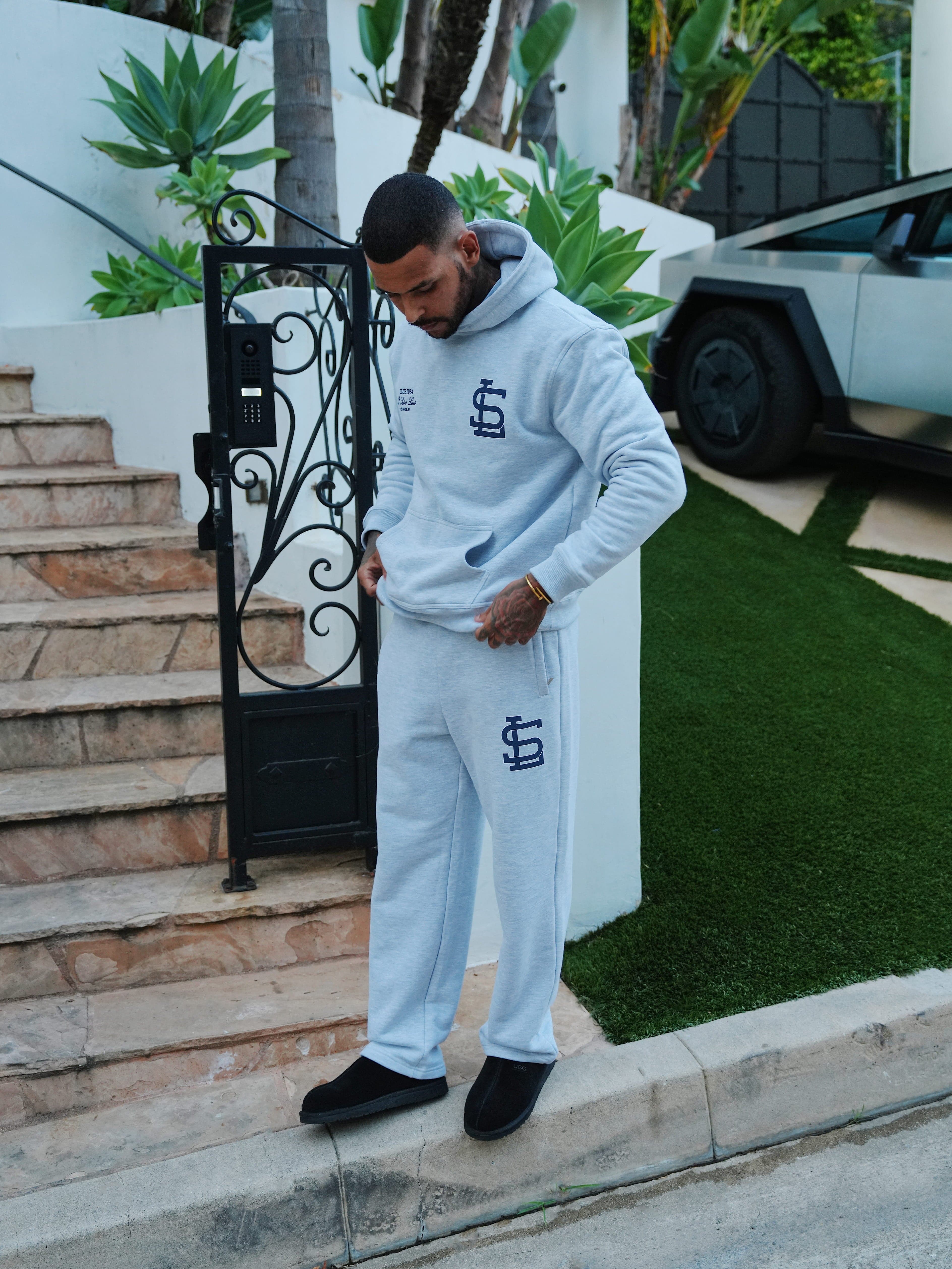 CLUB 1984. SL Athletics Hoodie - Grey Hoodie