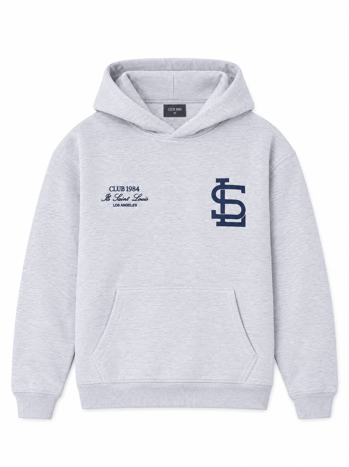 CLUB 1984. SL Athletics Hoodie - Grey Hoodie