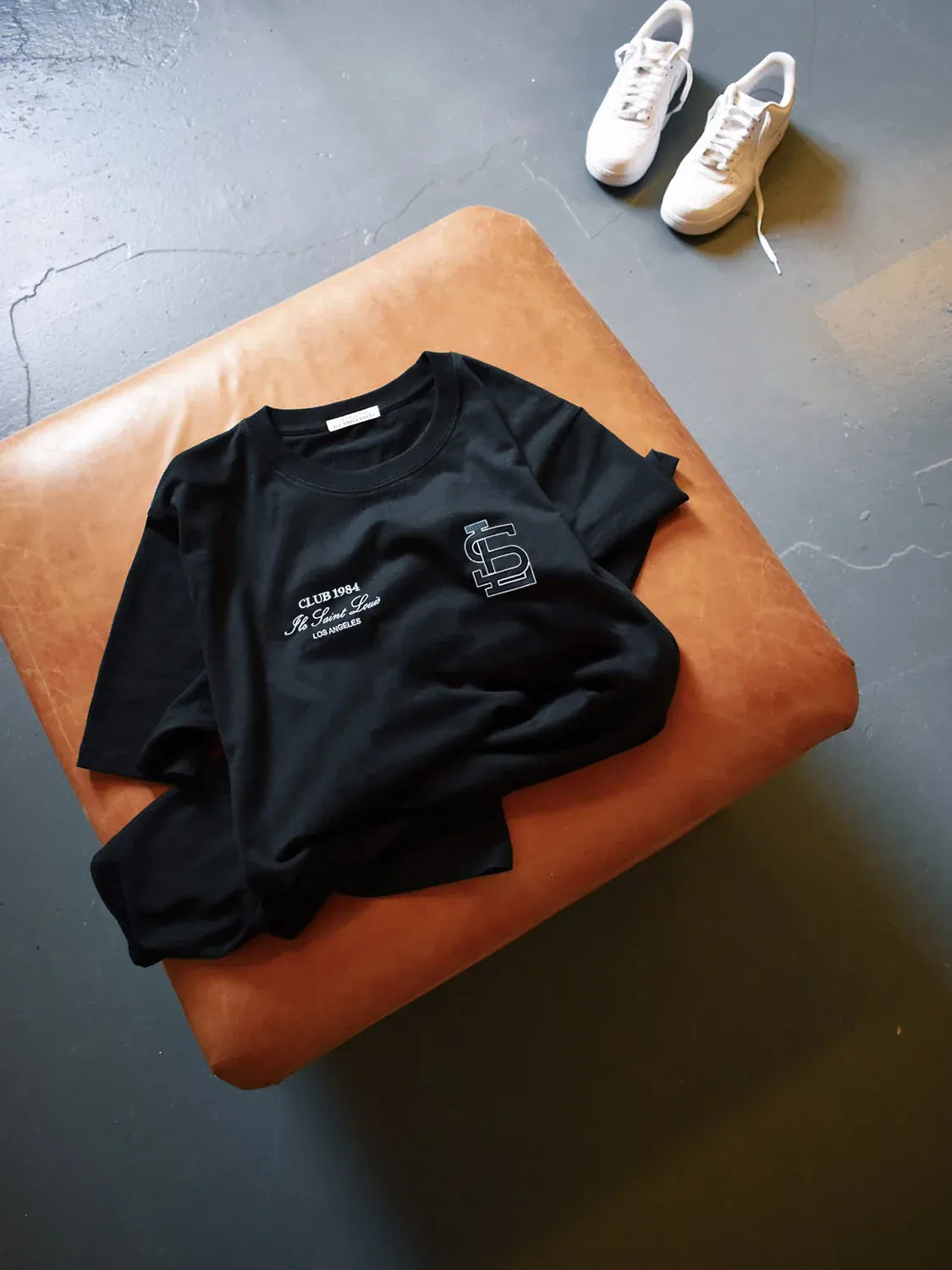 CLUB 1984. SL Athletics T-shirt - Black T-Shirt