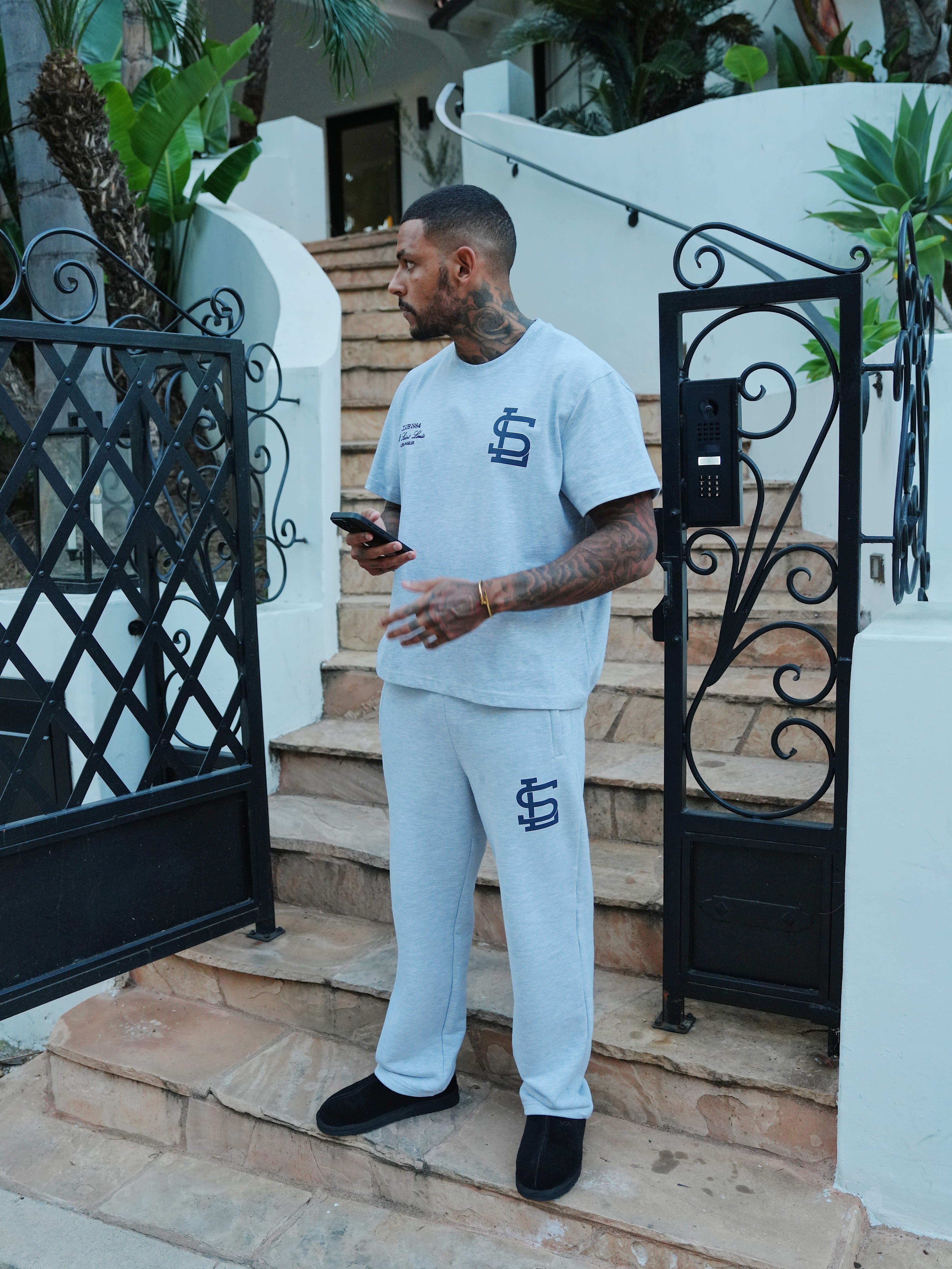 CLUB 1984. SL Athletics T-shirt - Grey T-Shirt