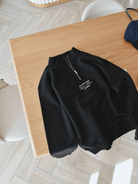 CLUB 1984. SL Homme 1/4 Zip - Black 1/4 zip