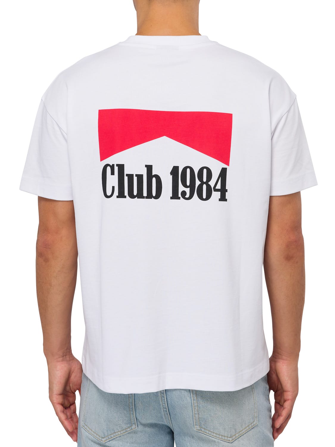 CLUB 1984. Smoke the Competition T-shirt - White T-Shirt