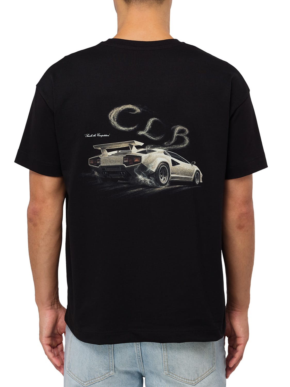 CLUB 1984. Smoked Out T-shirt - Black T-Shirt