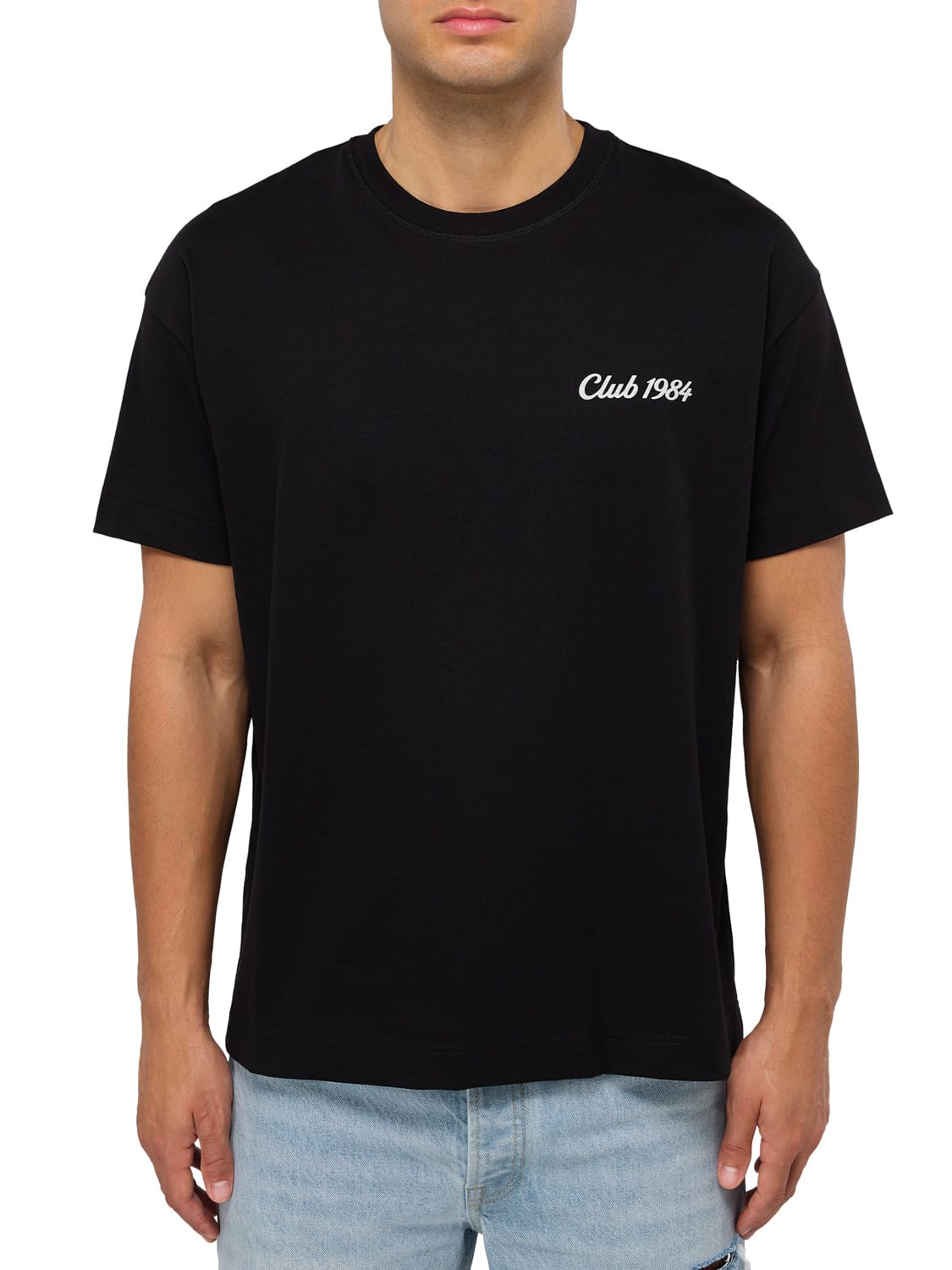 CLUB 1984. Smoked Out T-shirt - Black T-Shirt