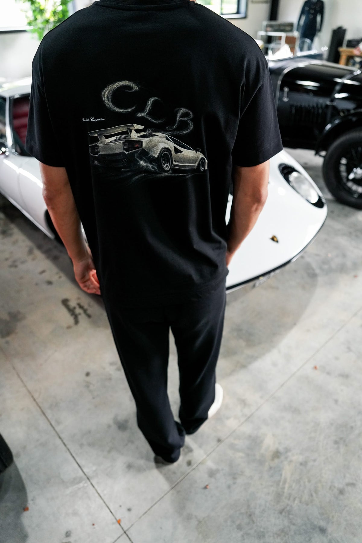 CLUB 1984. Smoked Out T-shirt - Black T-Shirt