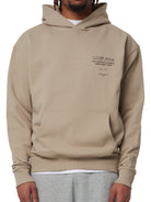 CLUB 1984. Soho Hoodie - Dark Taupe Hoodie
