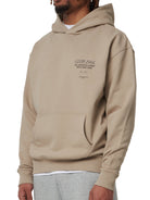 CLUB 1984. Soho Hoodie - Dark Taupe Hoodie