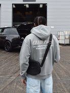 CLUB 1984. Soho Hoodie - Washed Light Grey Hoodie
