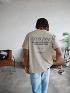 CLUB 1984. Soho T-shirt - Dark Taupe T-Shirt