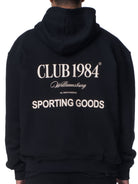 CLUB 1984. Sporting Goods Hoodie - Black Hoodie