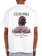 CLUB 1984. Sporting Goods Rodman T-shirt - White T-Shirt