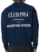 CLUB 1984. Sporting Goods Sweatshirt - Navy Sweatshirt