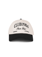 CLUB 1984. Studio Dept Cap - Off White/Black Accessories 1984-2024-0365-10