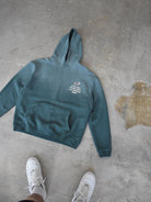 CLUB 1984. Studio Dept Hoodie - Washed Teal Hoodie
