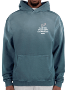 CLUB 1984. Studio Dept Hoodie - Washed Teal Hoodie