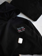 CLUB 1984. Sunset BLVD Hoodie - Black Hoodie