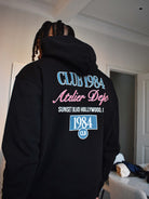 CLUB 1984. Sunset BLVD Hoodie - Black Hoodie