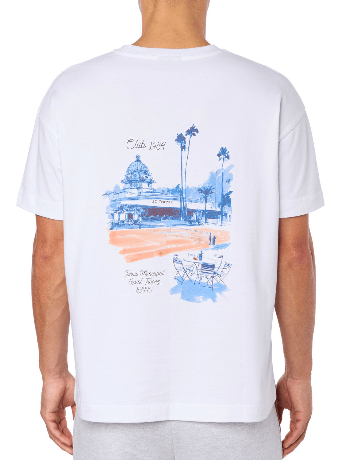 CLUB 1984. Tennis Club T-shirt - White T-Shirt