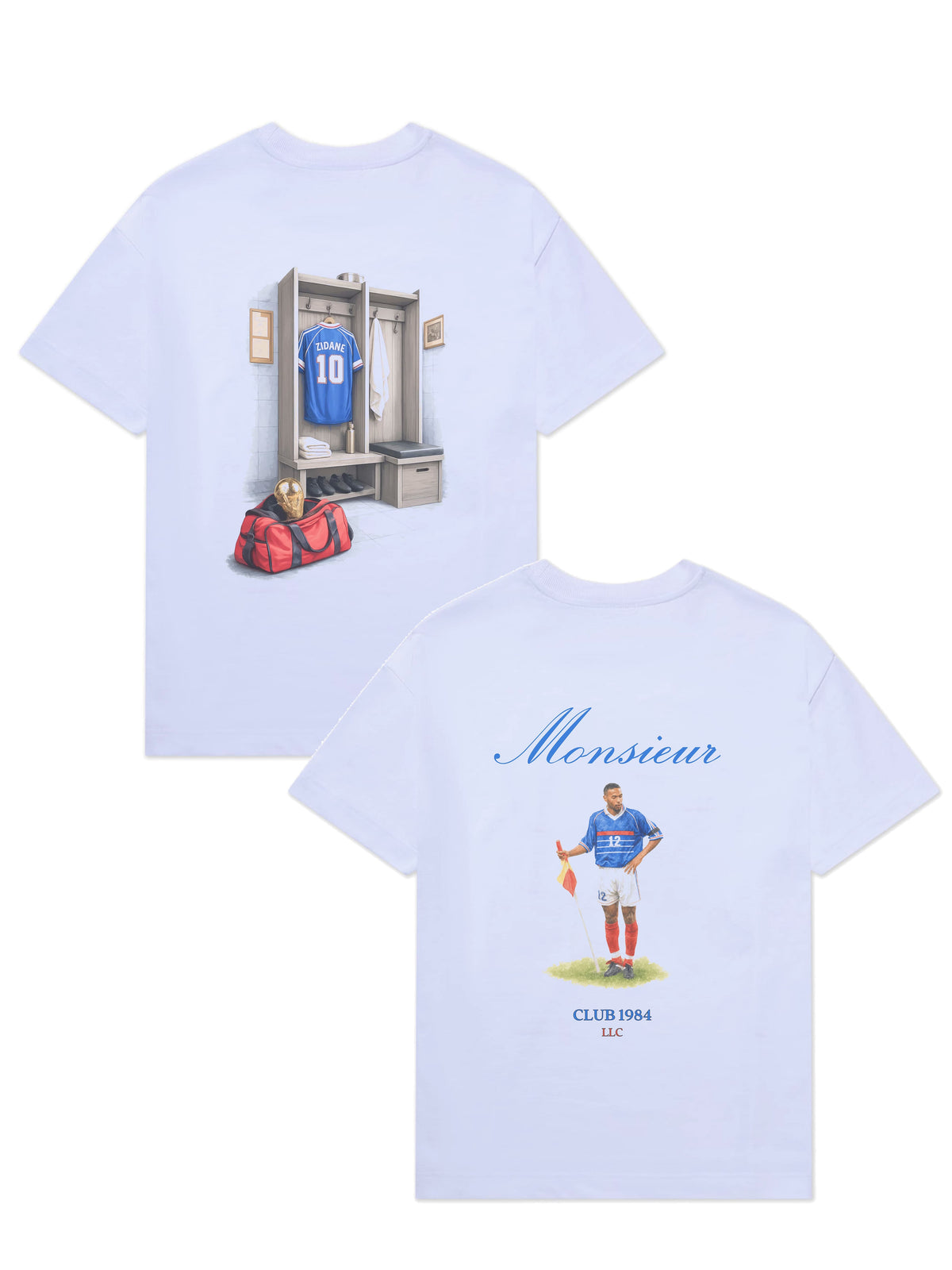 CLUB 1984 The Goats Pack - White T-Shirt