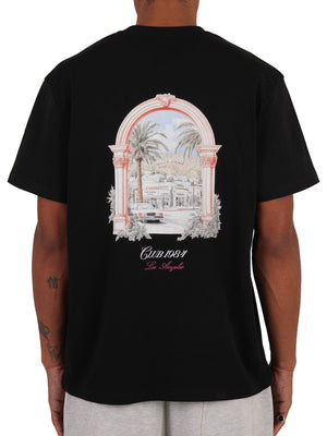 CLUB 1984. The Hills T-shirt - Black T-Shirt