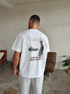 CLUB 1984. Times Up T-shirt - White T-Shirt