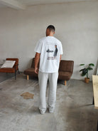 CLUB 1984. Times Up T-shirt - White T-Shirt