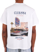 CLUB 1984. Vegas T-shirt - White T-Shirt