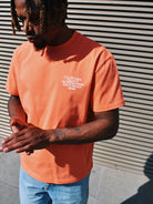 CLUB 1984. Vice City T-shirt - Coral T-Shirt