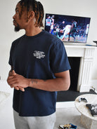 CLUB 1984. Vice City T-shirt - Navy T-Shirt