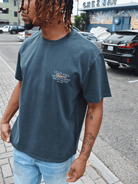 CLUB 1984. Vice City T-shirt - Washed Grey T-Shirt