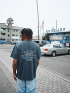 CLUB 1984. Vice City T-shirt - Washed Grey T-Shirt