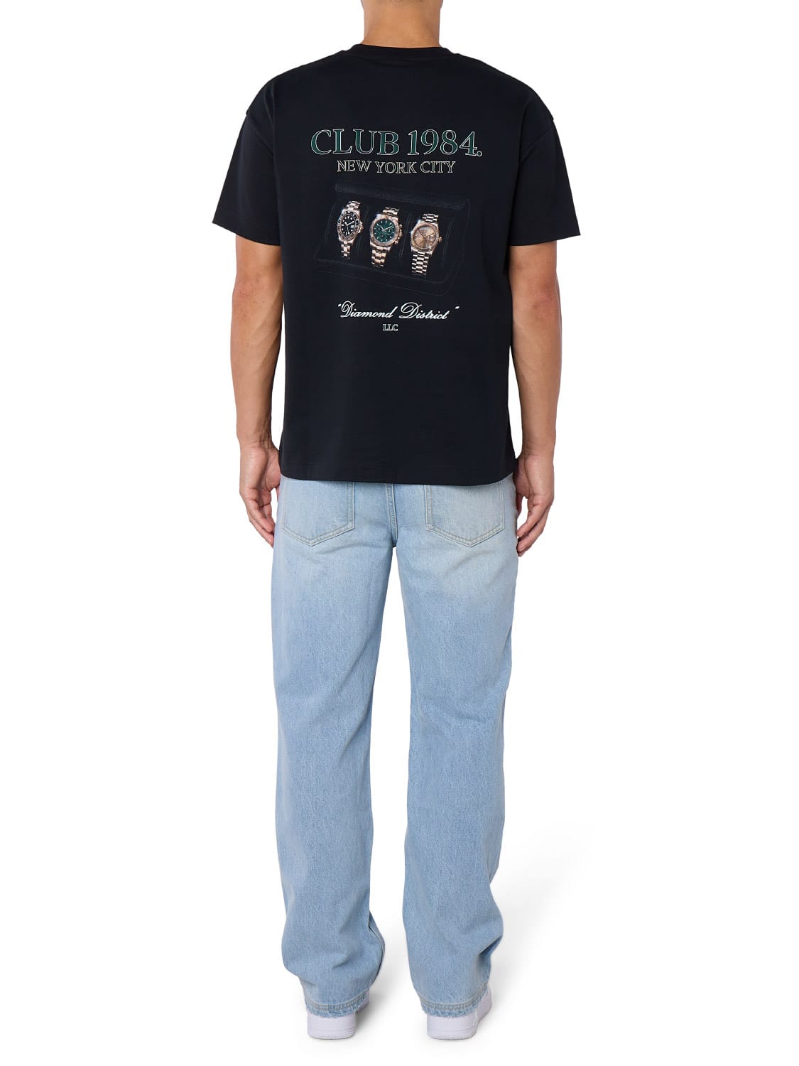 CLUB 1984. Watch Rotation T-shirt - Black T-Shirt