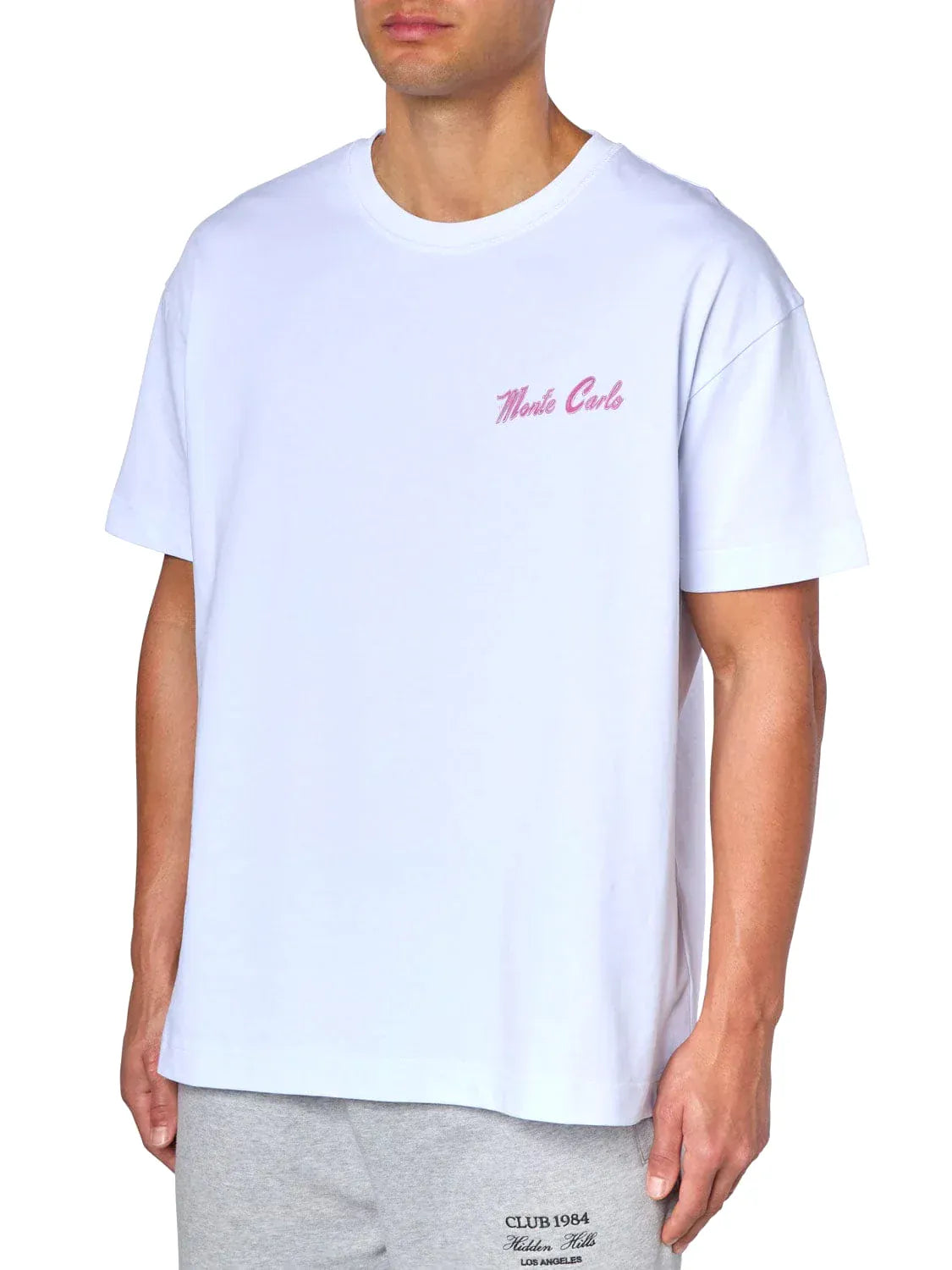 CLUB 1984. Welcome to Monaco T-shirt - White T-Shirt