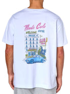 CLUB 1984. Welcome to Monaco T-shirt - White T-Shirt