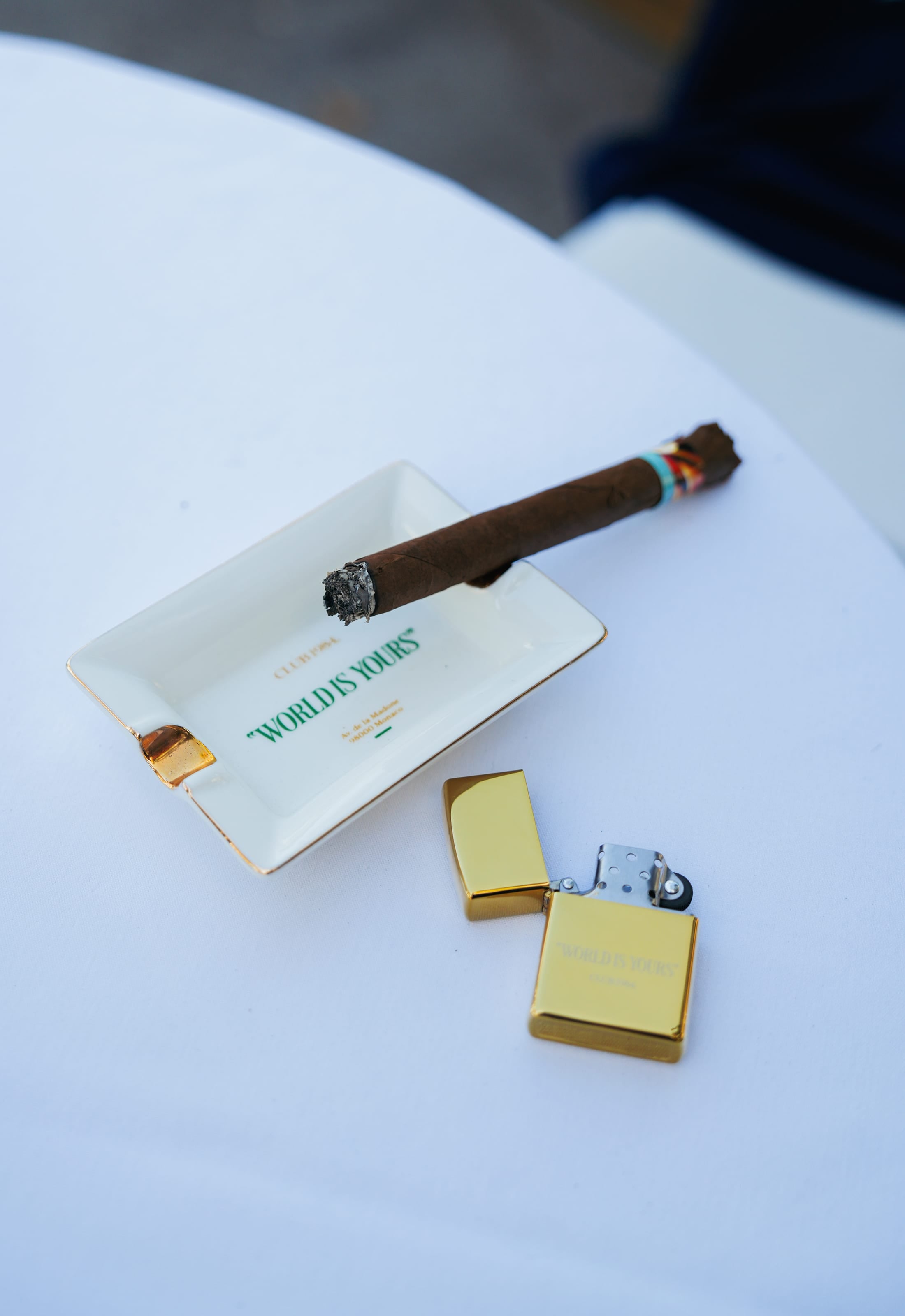 CLUB 1984 World is Yours Lighter - Gold Accessories 1984-2026-273-13