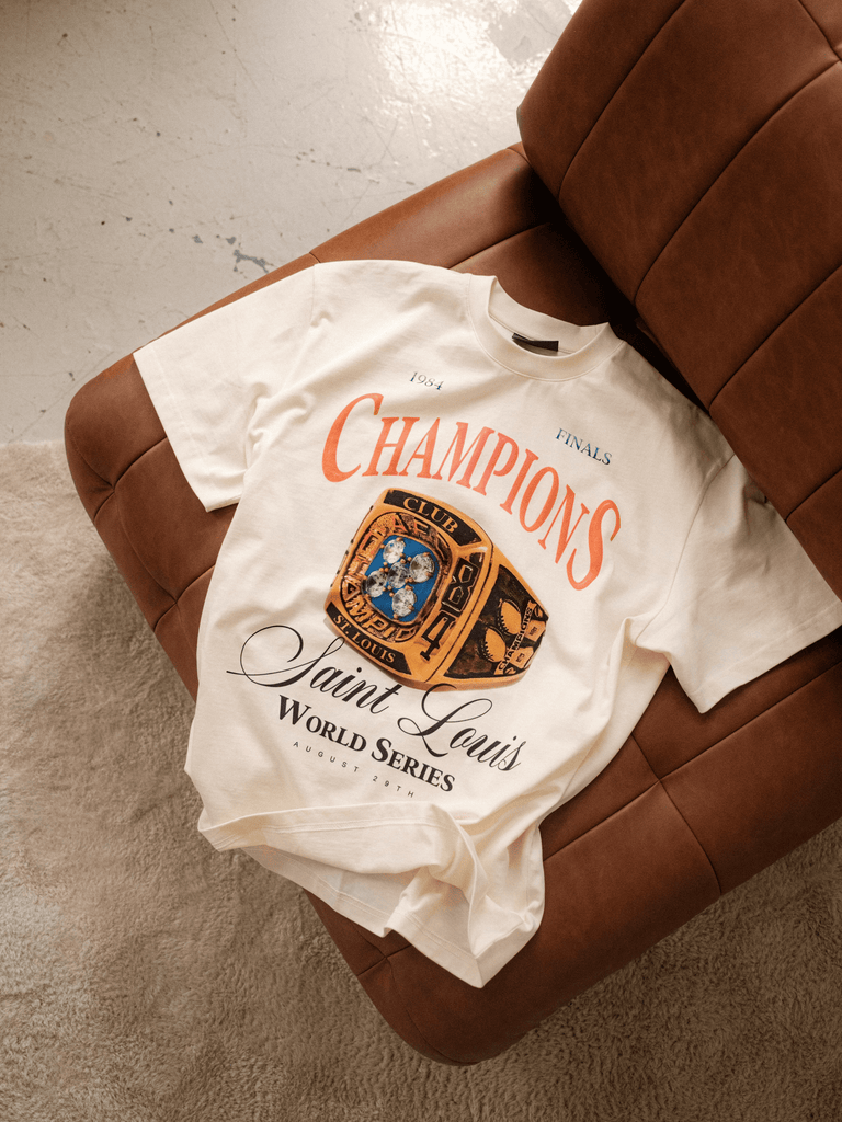 CLUB 1984. World Series Champions T-shirt - Off White T-Shirt
