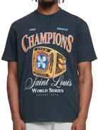 CLUB 1984. World Series Champions T-shirt - Washed Grey T-Shirt