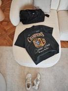 CLUB 1984. World Series Champions T-shirt - Washed Grey T-Shirt