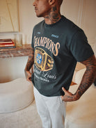 CLUB 1984. World Series Champions T-shirt - Washed Grey T-Shirt