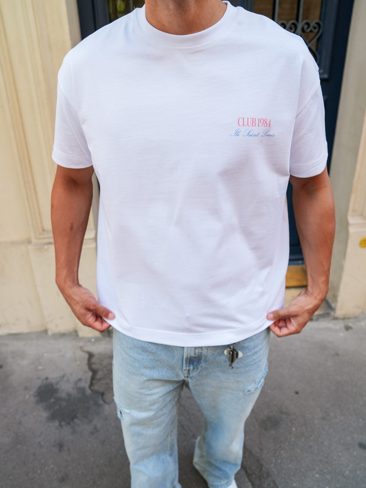 CLUB 1984. Zidane T-shirt - White T-Shirt