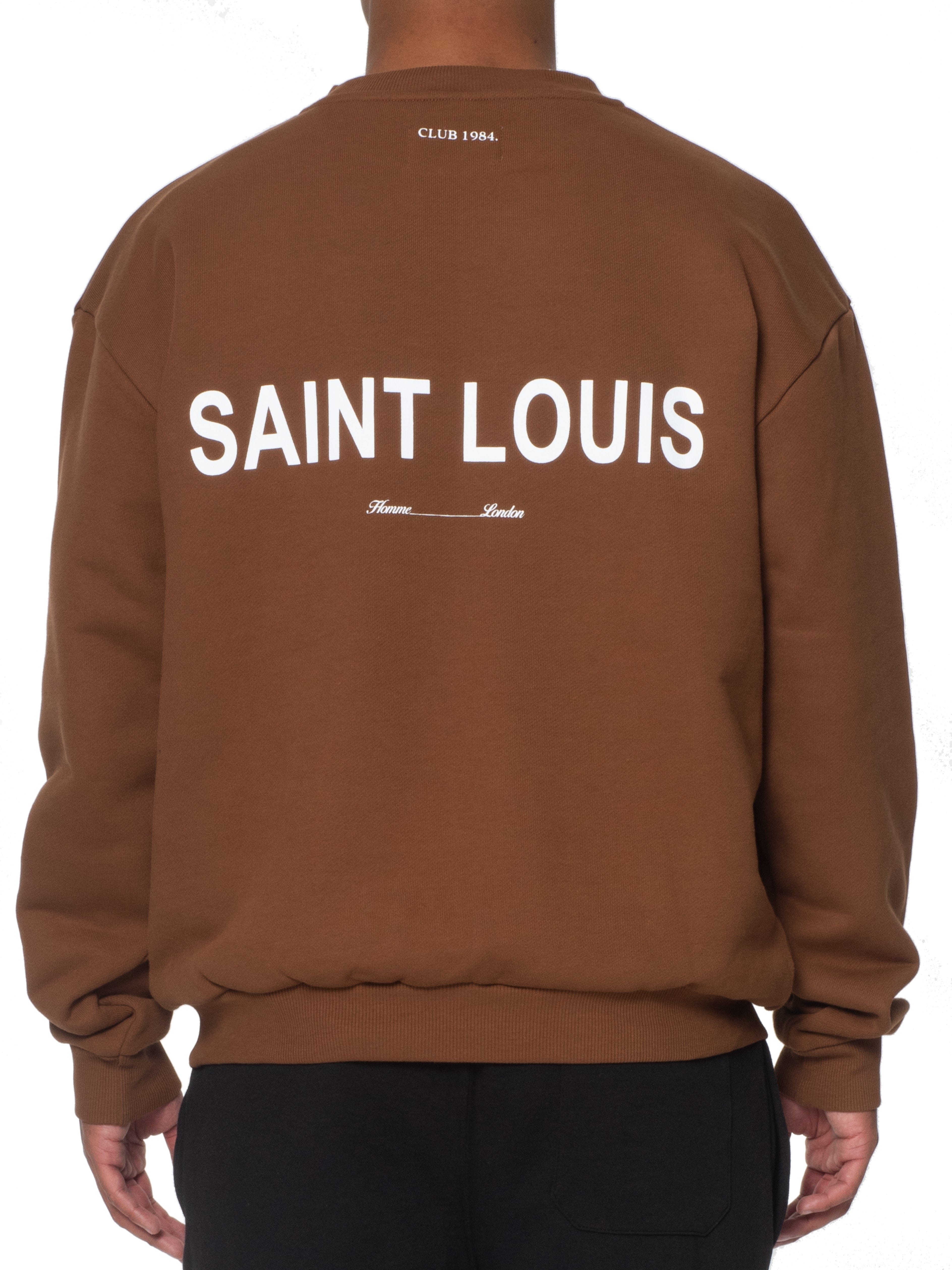 CLUB 1984. Club Archive Sweatshirt - Brown Sweatshirt