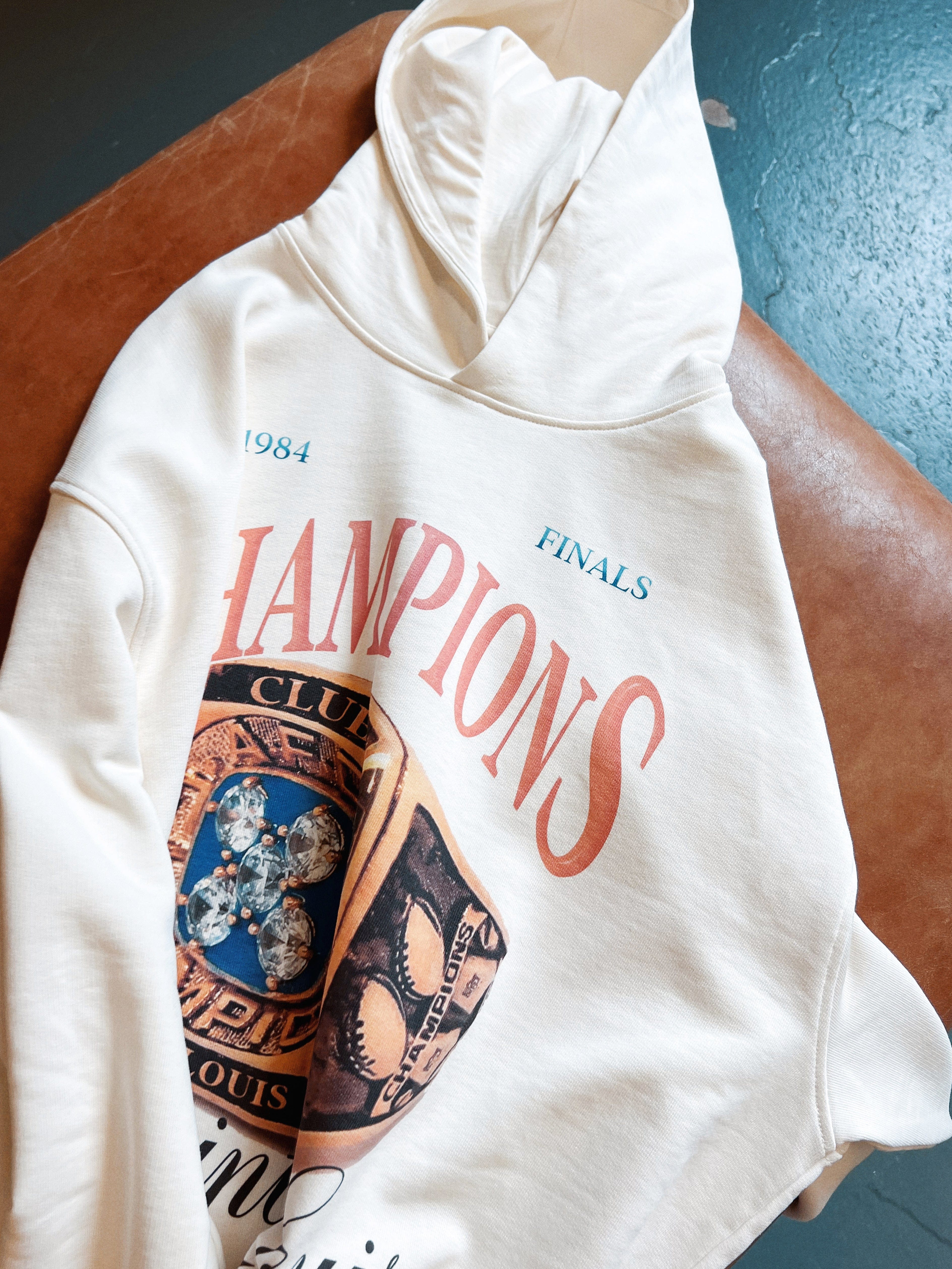 World Series Champions Hoodie - Off White – CLUB 1984